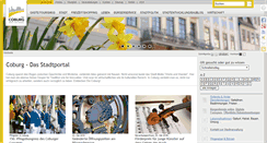 Desktop Screenshot of coburg.de