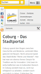 Mobile Screenshot of coburg.de